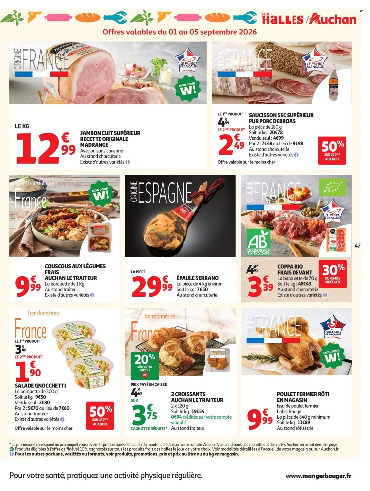Catalogue AUCHAN - Tops rentrée hypers
