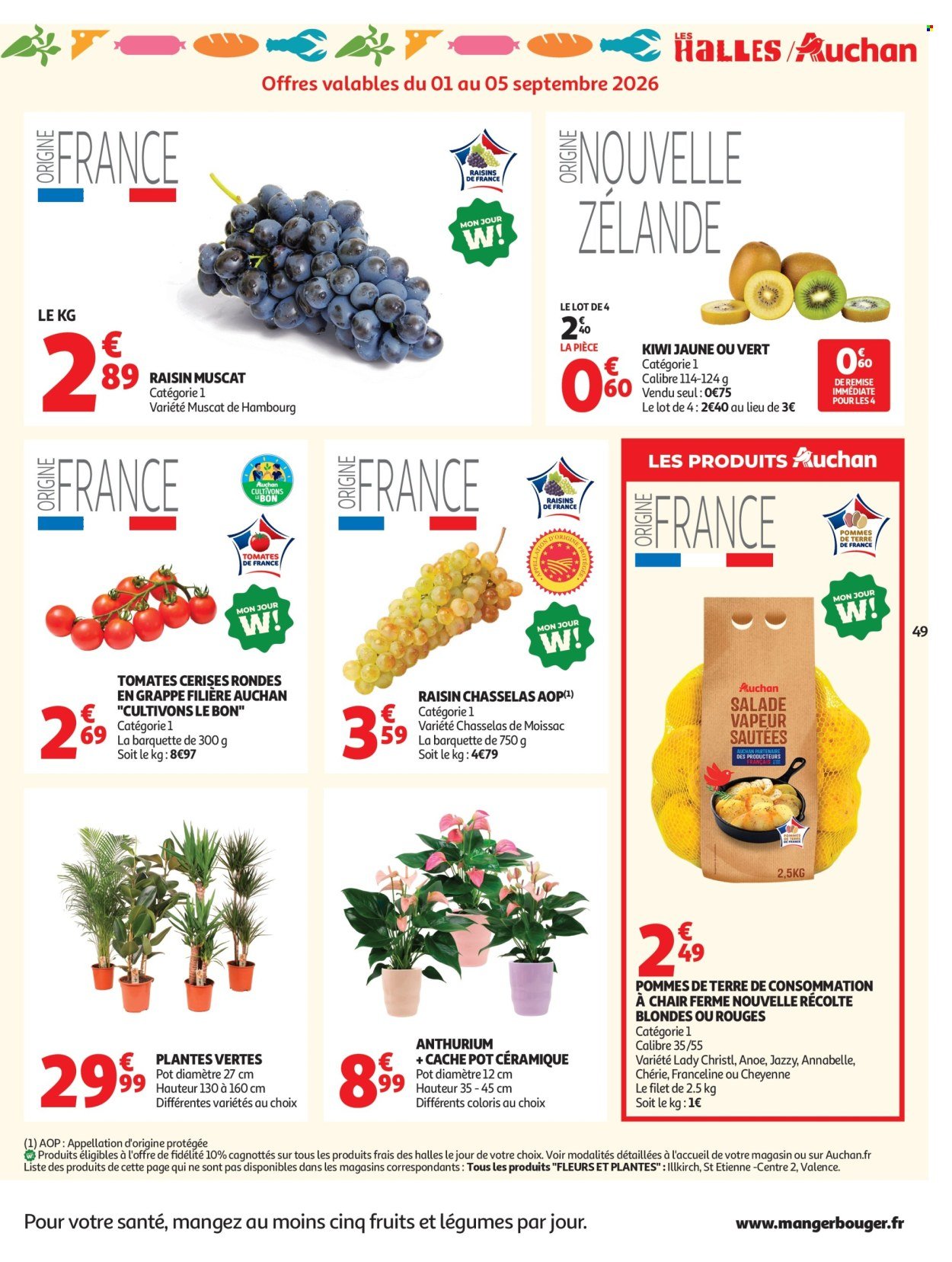Catalogue AUCHAN - Tops rentrée hypers