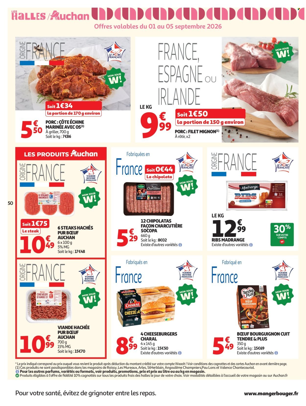 Catalogue AUCHAN - Tops rentrée hypers