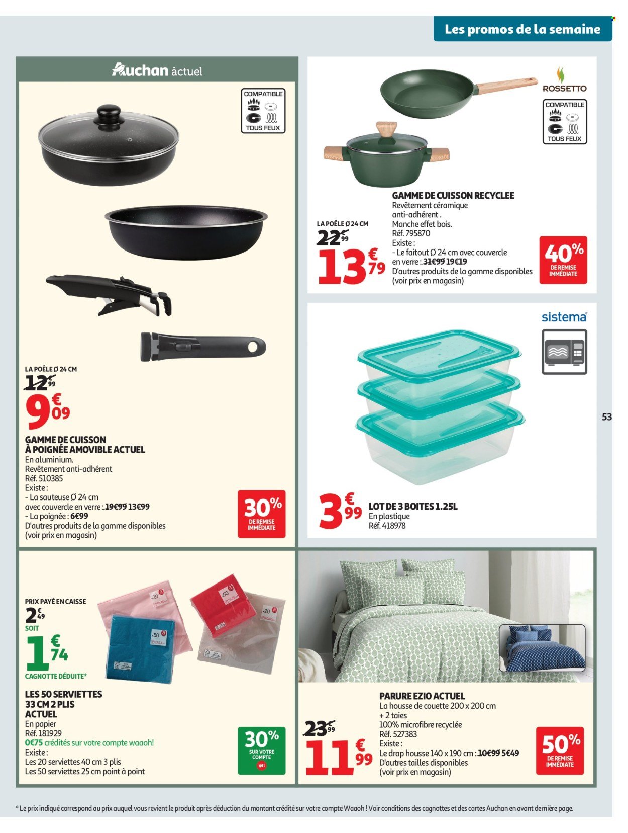 Catalogue AUCHAN - Tops rentrée hypers