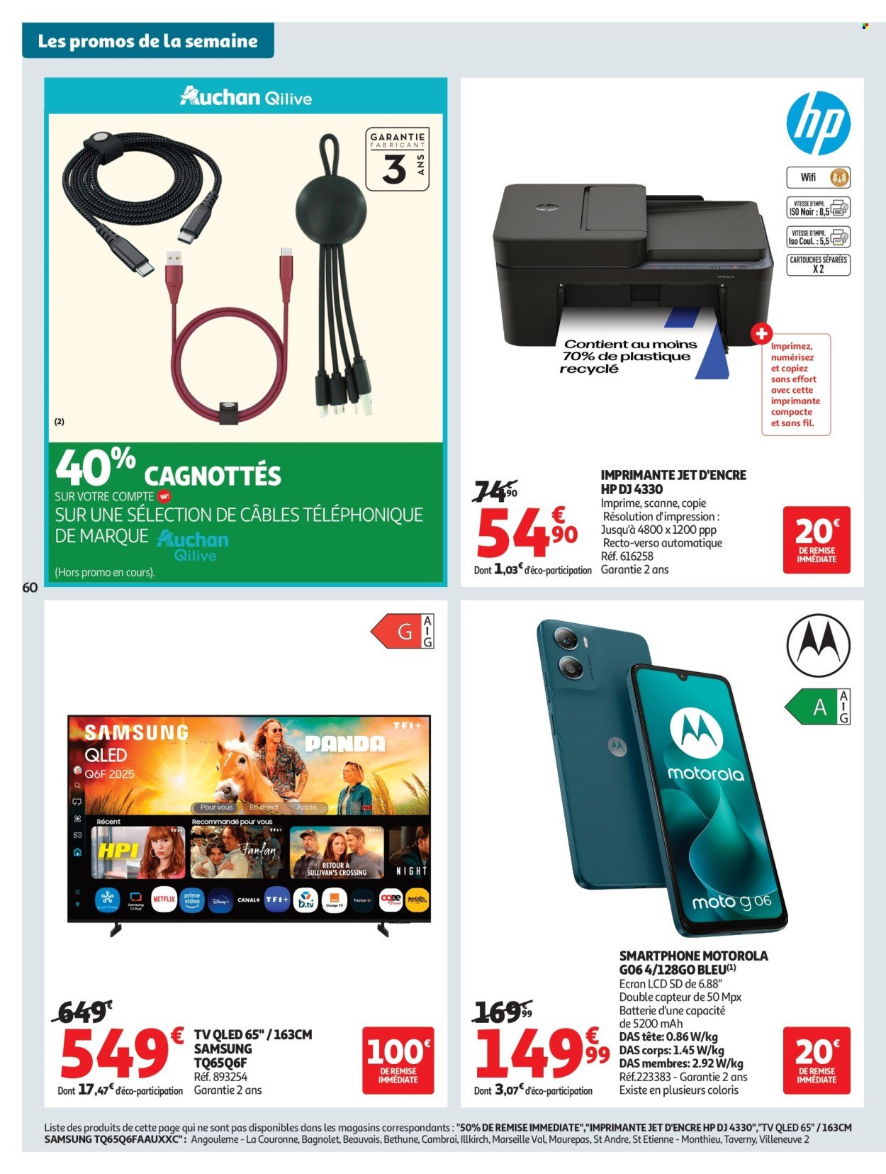 Catalogue AUCHAN - Tops rentrée hypers