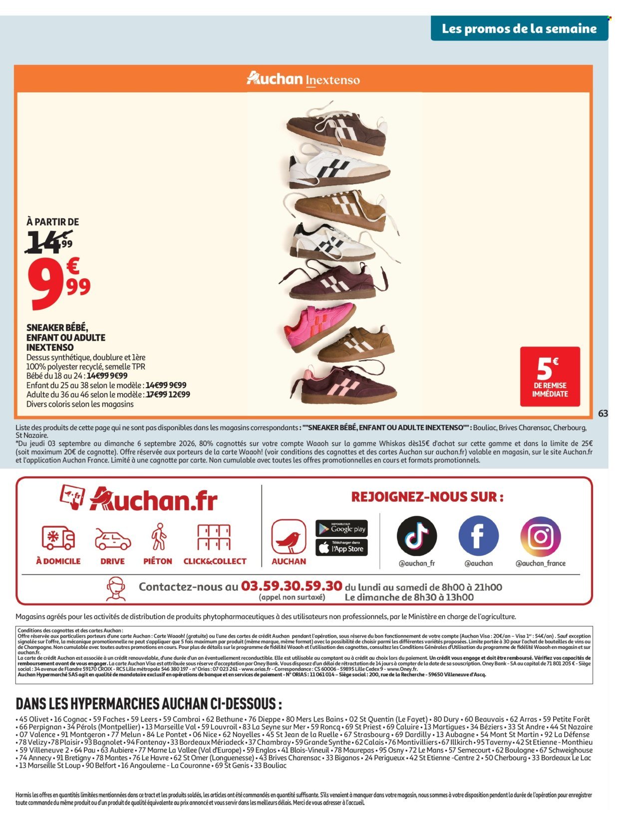 Catalogue AUCHAN - Tops rentrée hypers