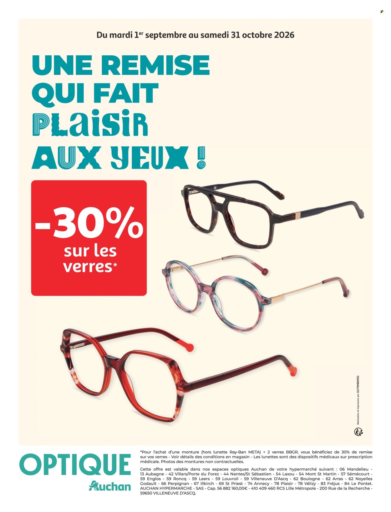 Catalogue AUCHAN - Tops rentrée hypers