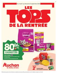 Catalogue AUCHAN - Tops rentrée hypers
