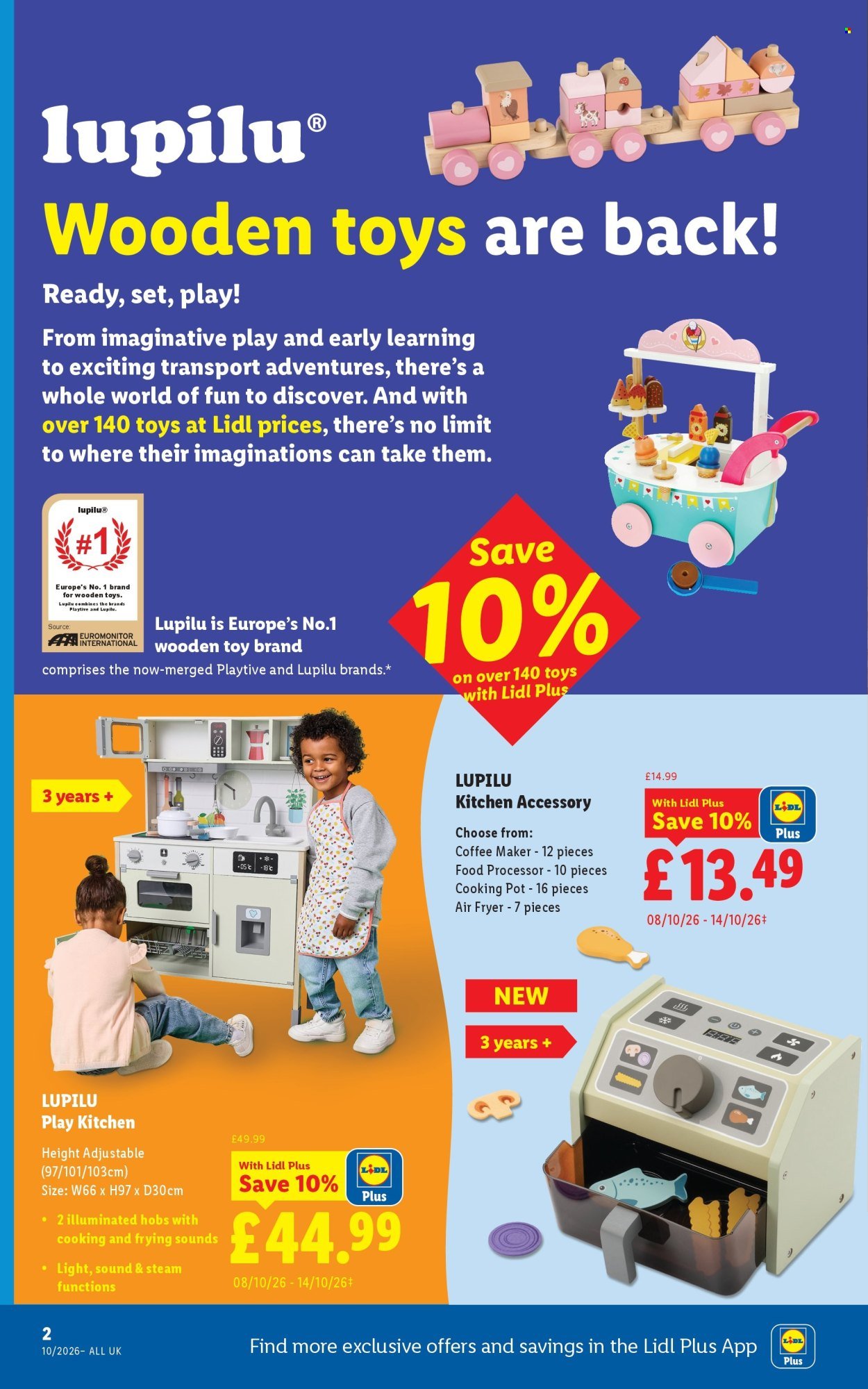 LIDL offer - Wooden Toys