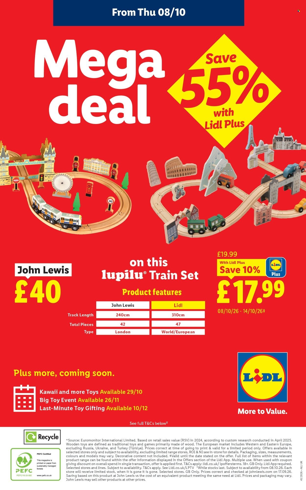 LIDL offer - Wooden Toys