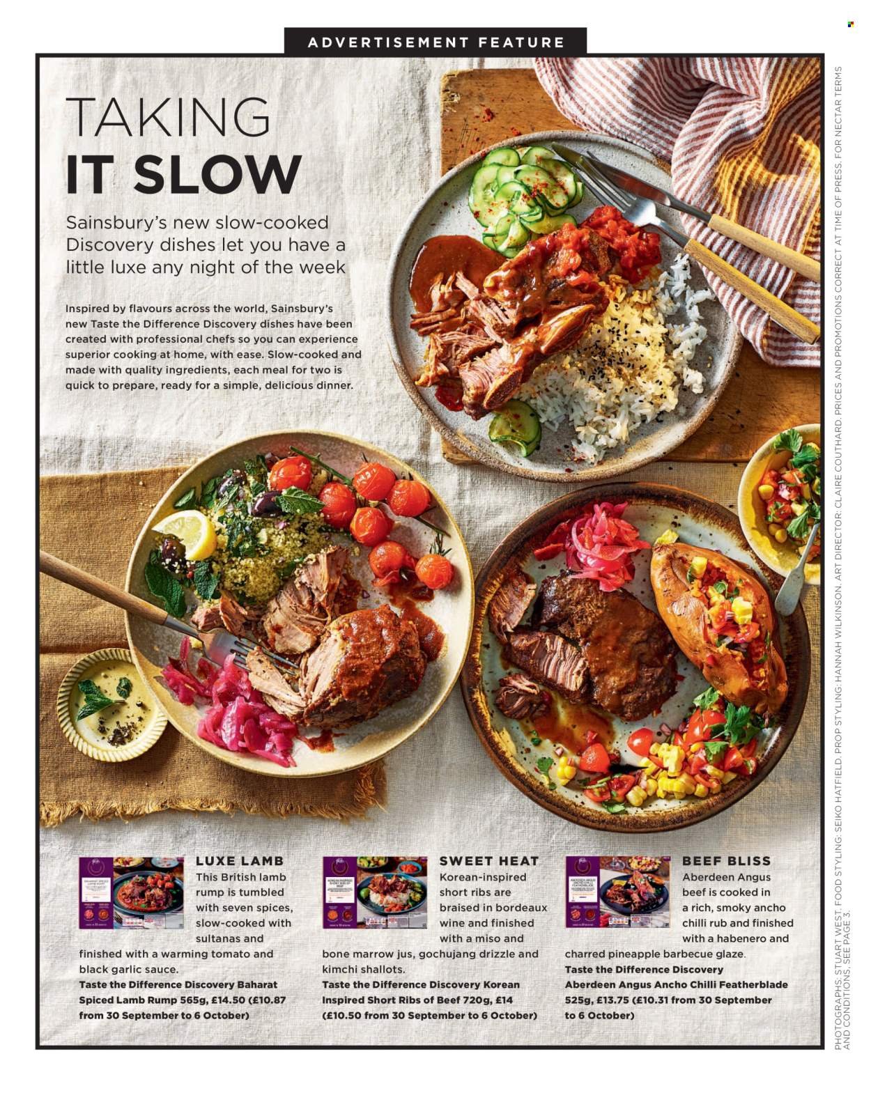 SAINSBURY'S offer - Magazine