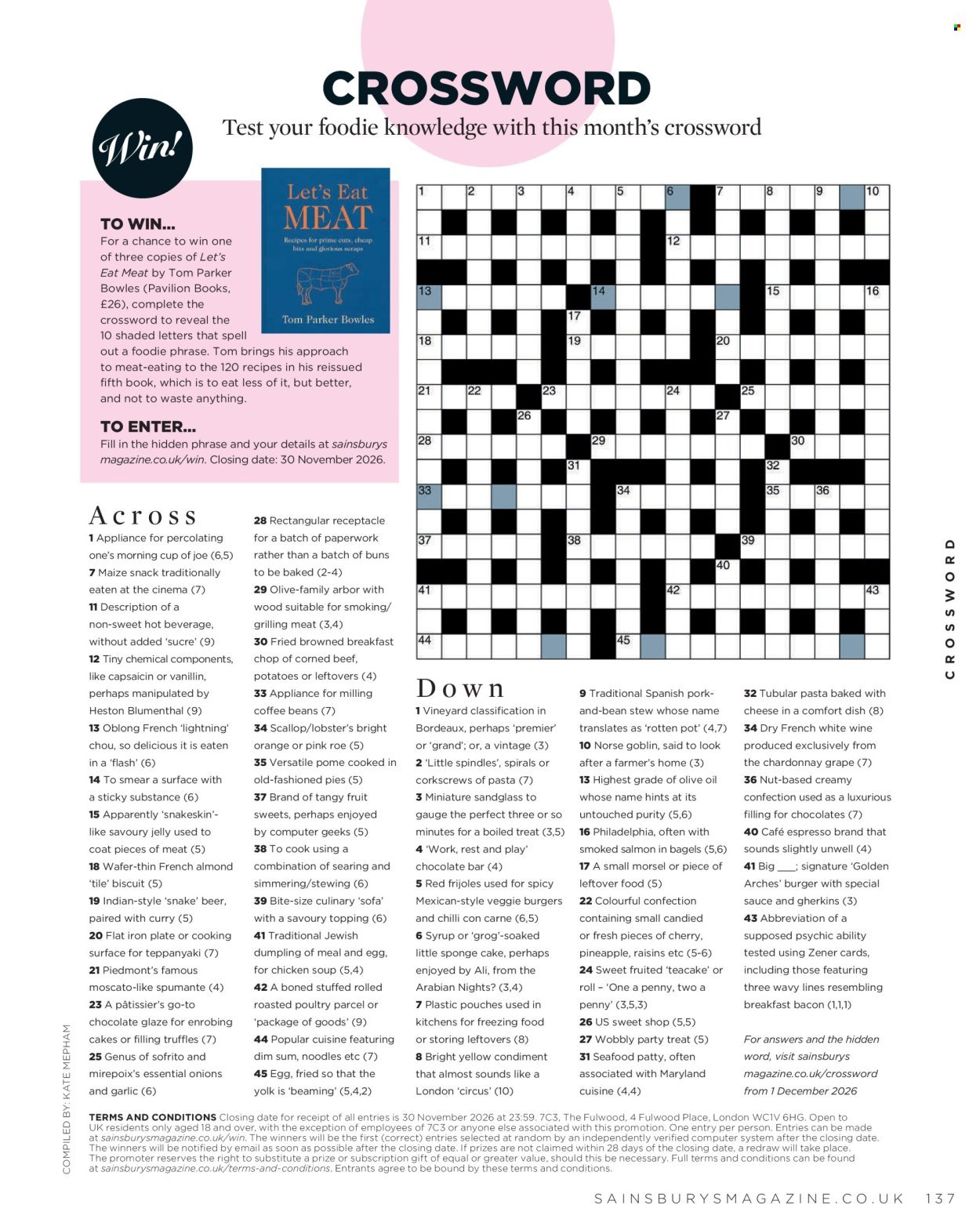 SAINSBURY'S offer - Magazine