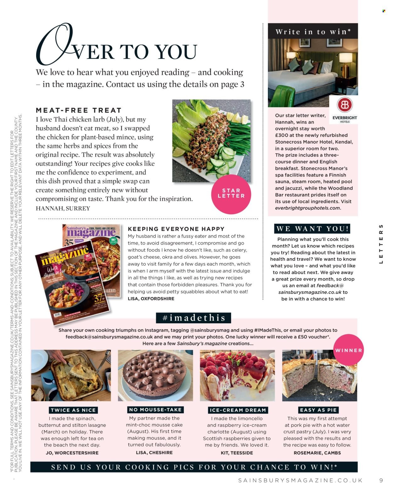 SAINSBURY'S offer - Magazine