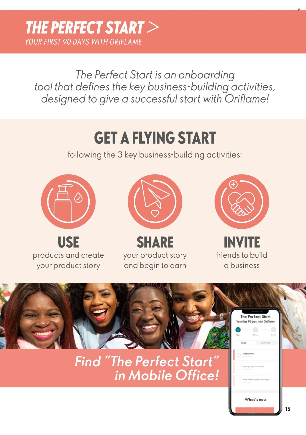 ORIFLAME offer - The Perfect Start (2026-04-15) | 15