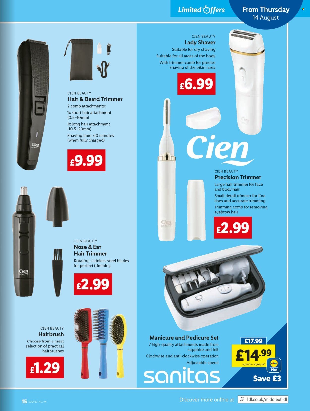 LIDL offer - Local Weekly Leaflet (2025-08-14 - 2025-08-20) | 15