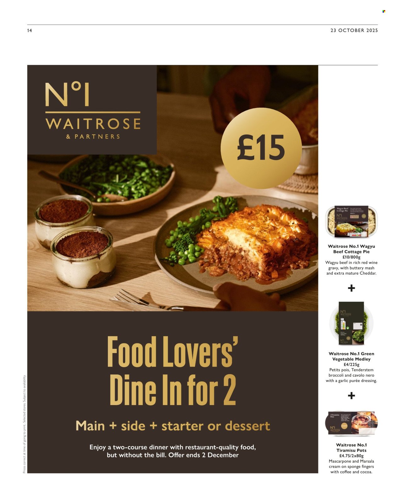 WAITROSE offer - Weekend (2025-10-31) | 14