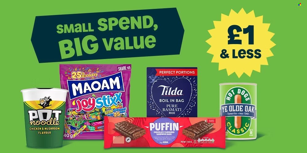 ASDA offer - August 2026