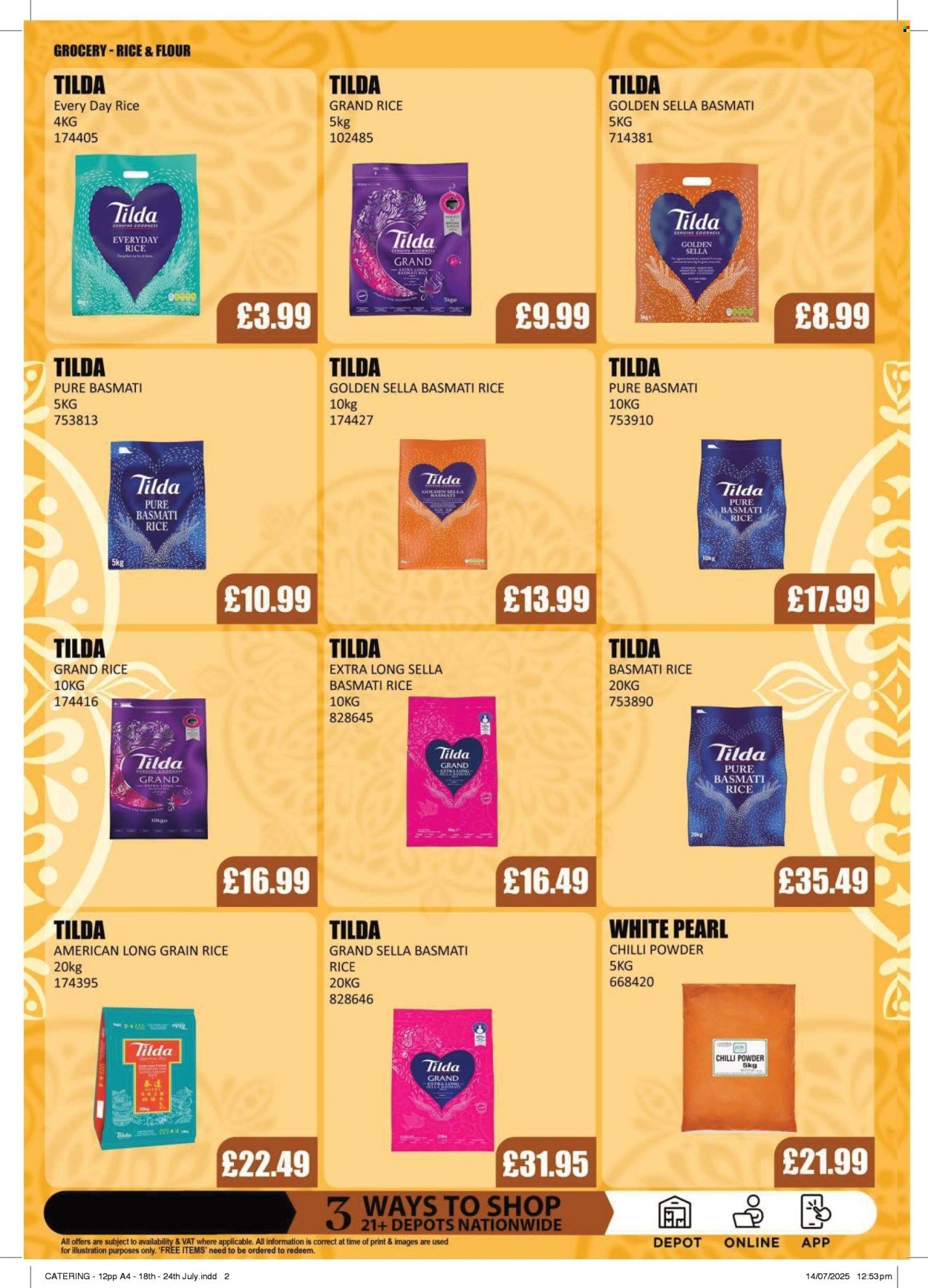 BESTWAY offer - Catering Trade Week (2025-07-18 - 2025-07-24) | 2