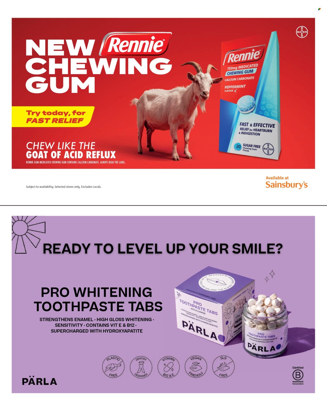 SAINSBURY'S offer - Magazine