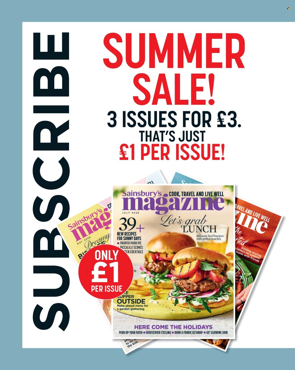 SAINSBURY'S offer - Magazine