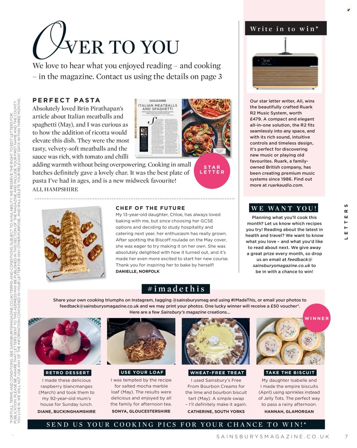 SAINSBURY'S offer - Magazine