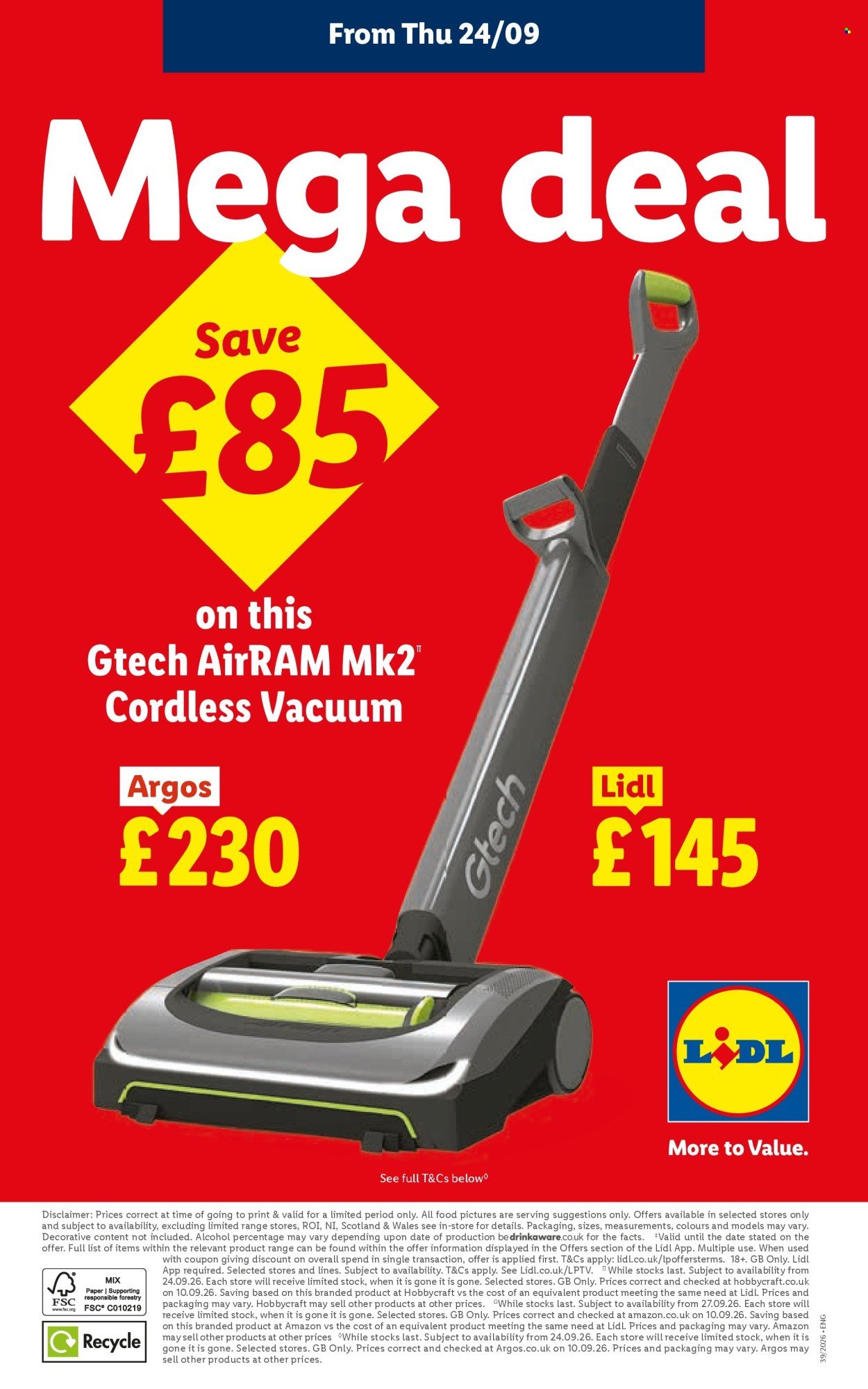 LIDL offer - Local Weekly Leaflet