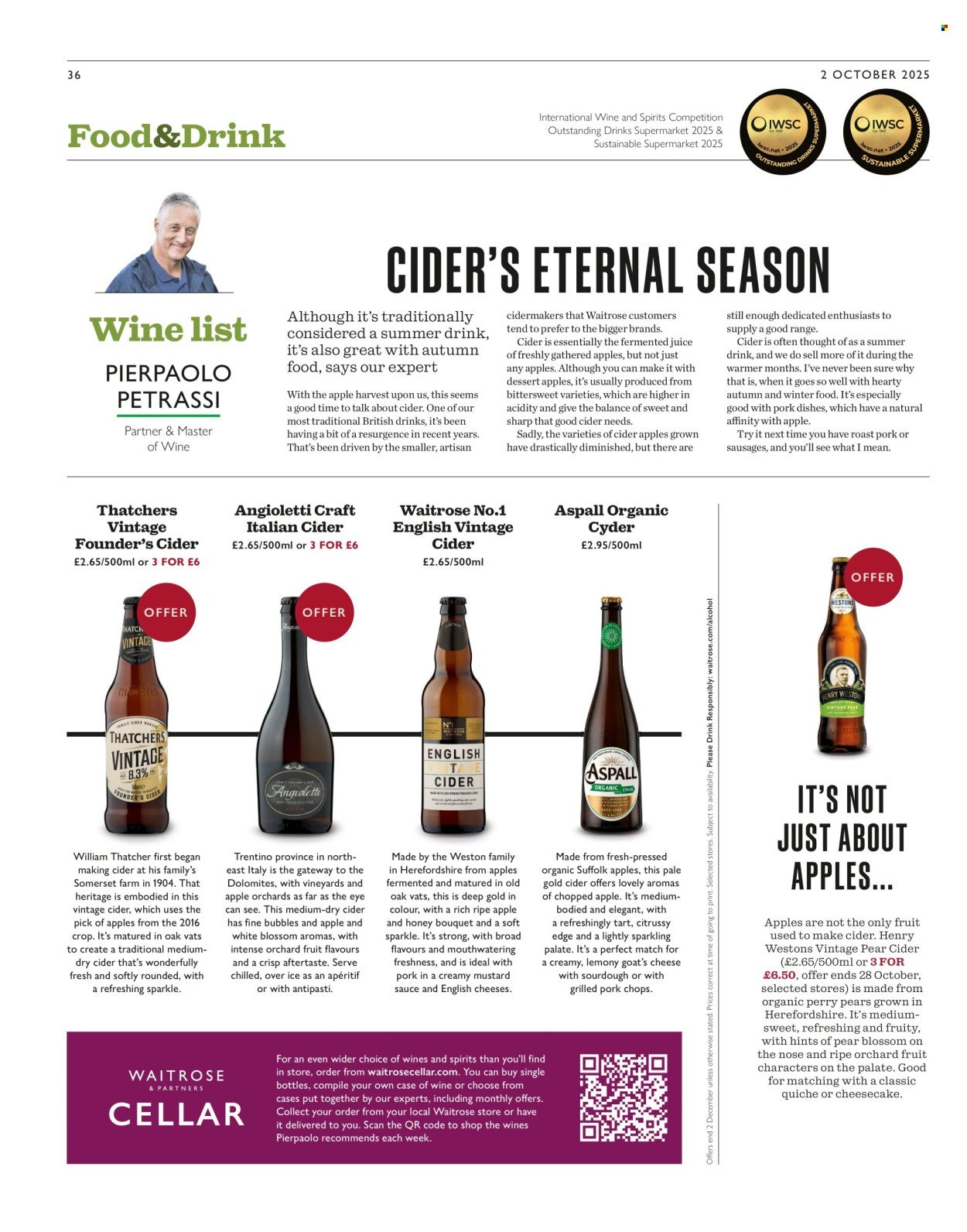 WAITROSE offer - Weekend (2025-10-01) | 36