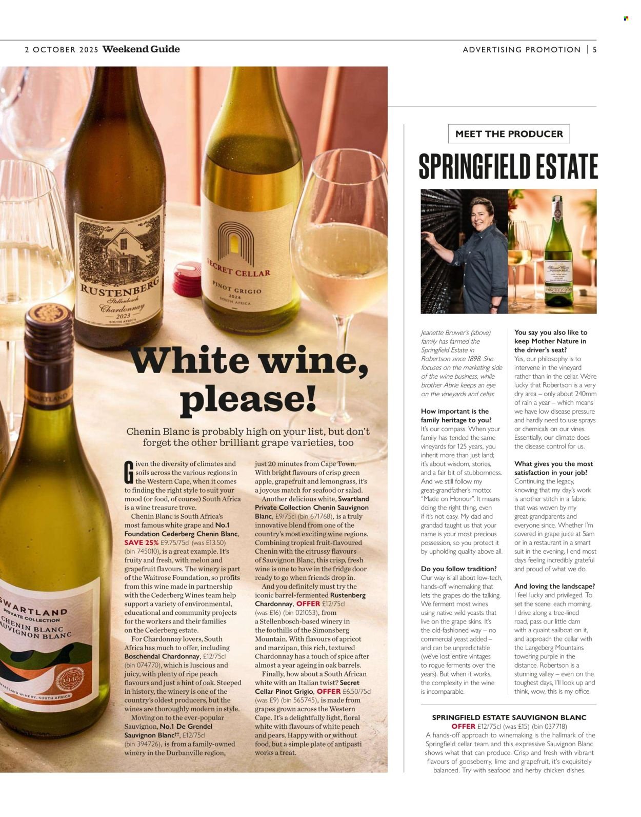 WAITROSE offer - Weekend (2025-10-01) | 57