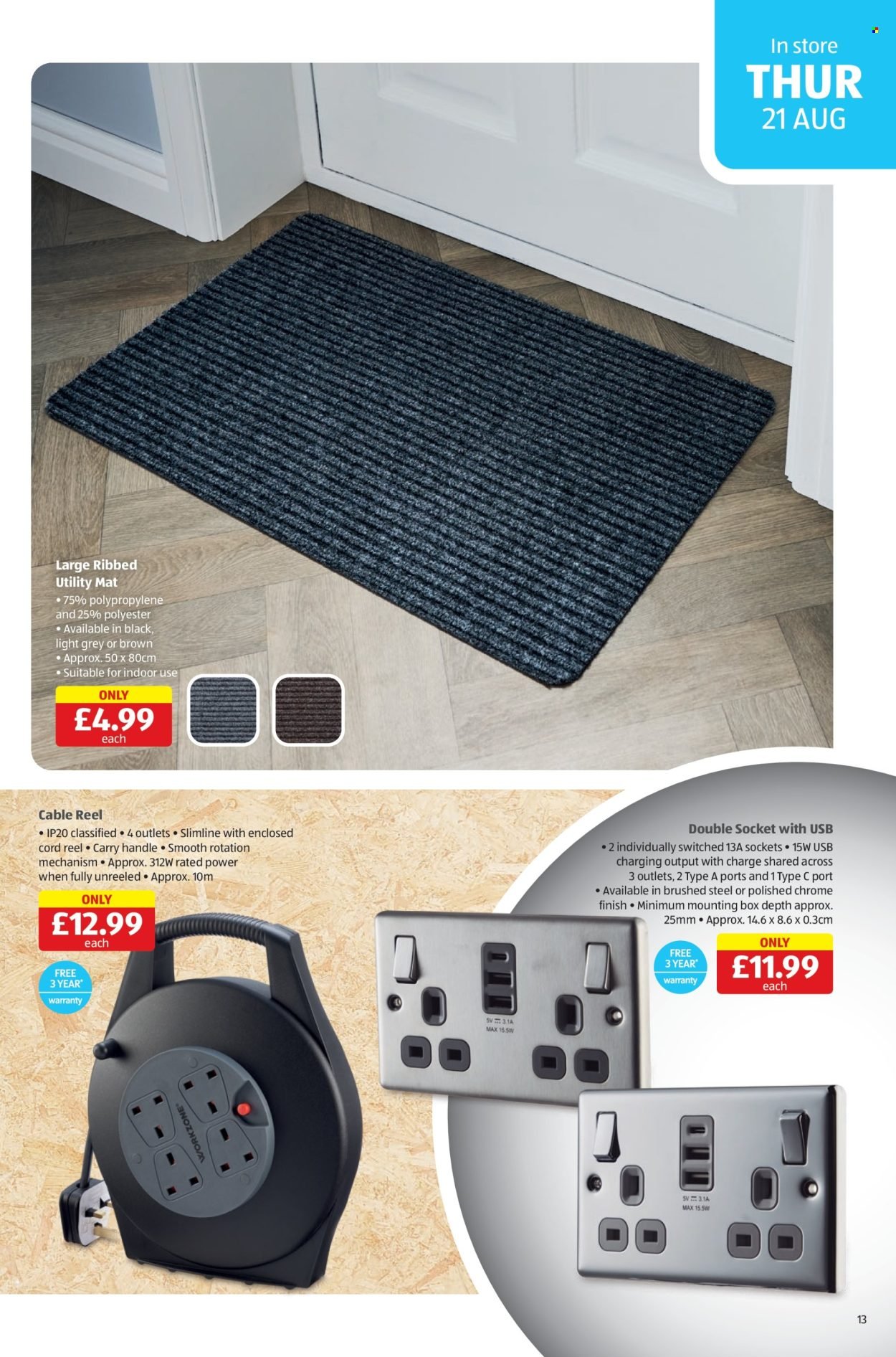 ALDI offer - From 21 Aug 2025 (2025-08-21 - 2025-08-27) | 13