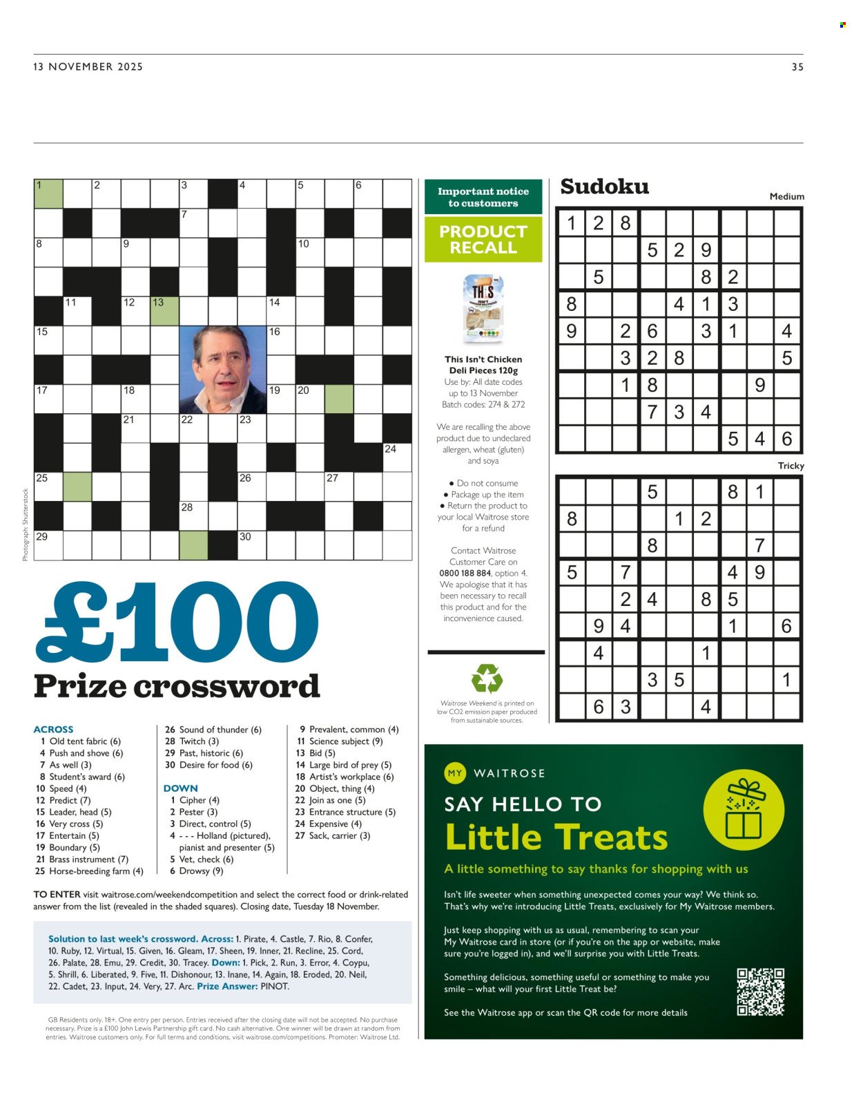 WAITROSE offer - Weekend (2025-11-16) | 35