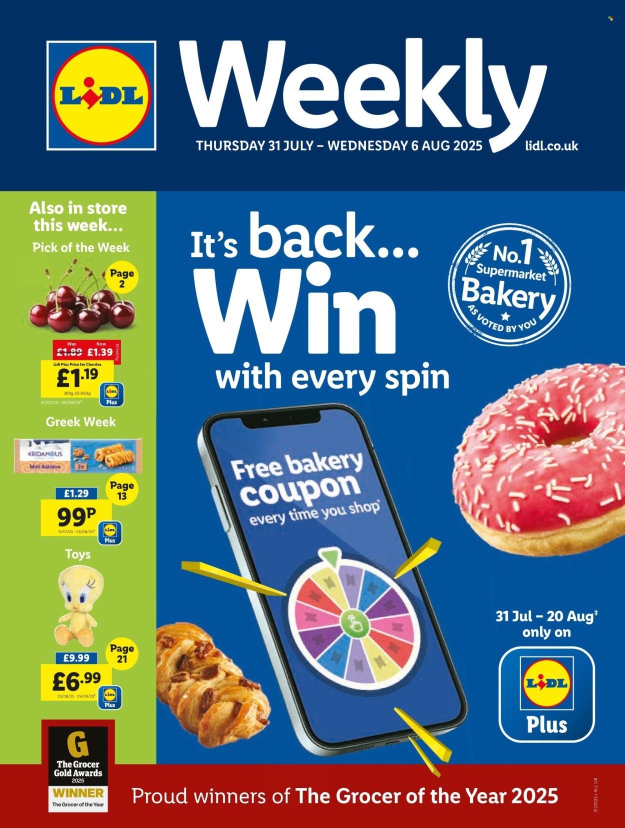 LIDL offer - Local Weekly Leaflet (2025-07-31 - 2025-08-06) | 1
