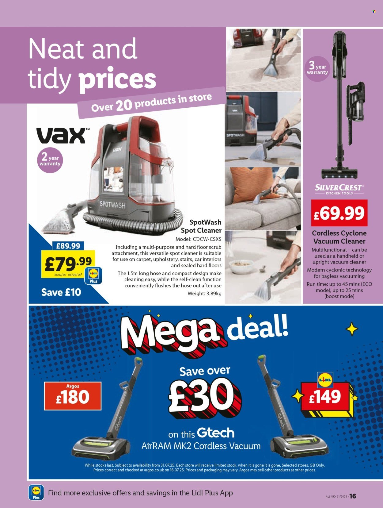 LIDL offer - Local Weekly Leaflet (2025-07-31 - 2025-08-06) | 16