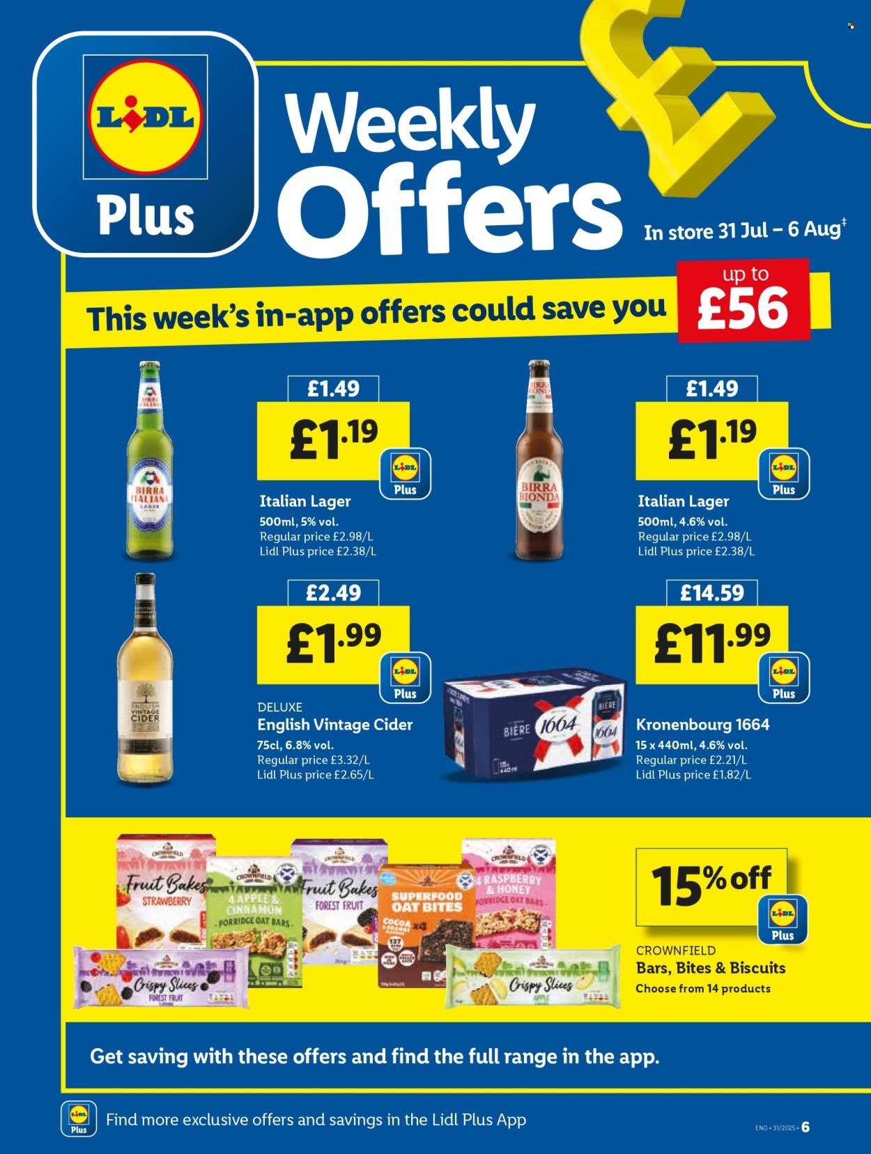 LIDL offer - Local Weekly Leaflet (2025-07-31 - 2025-08-06) | 6