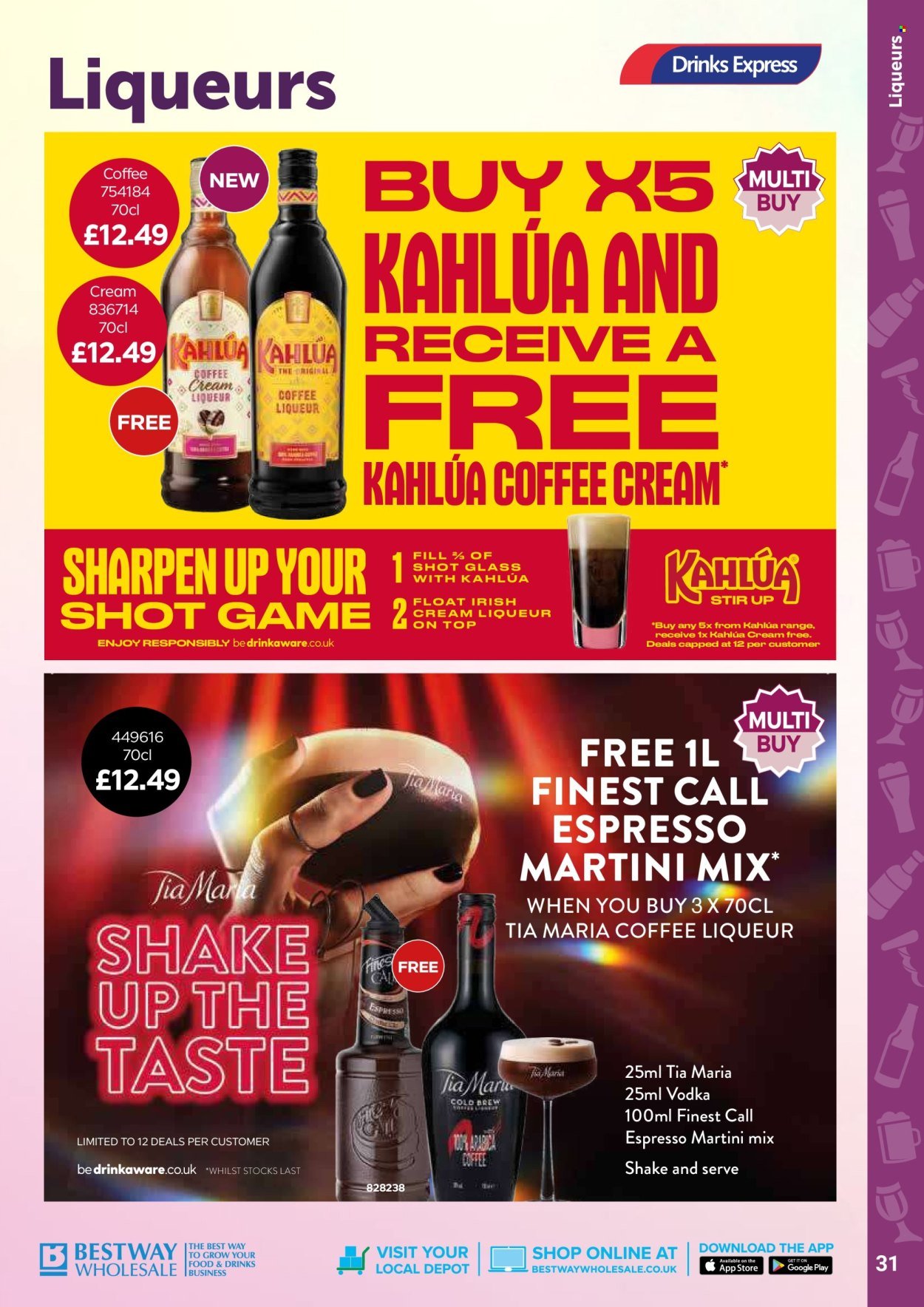 BESTWAY offer - Drink Express