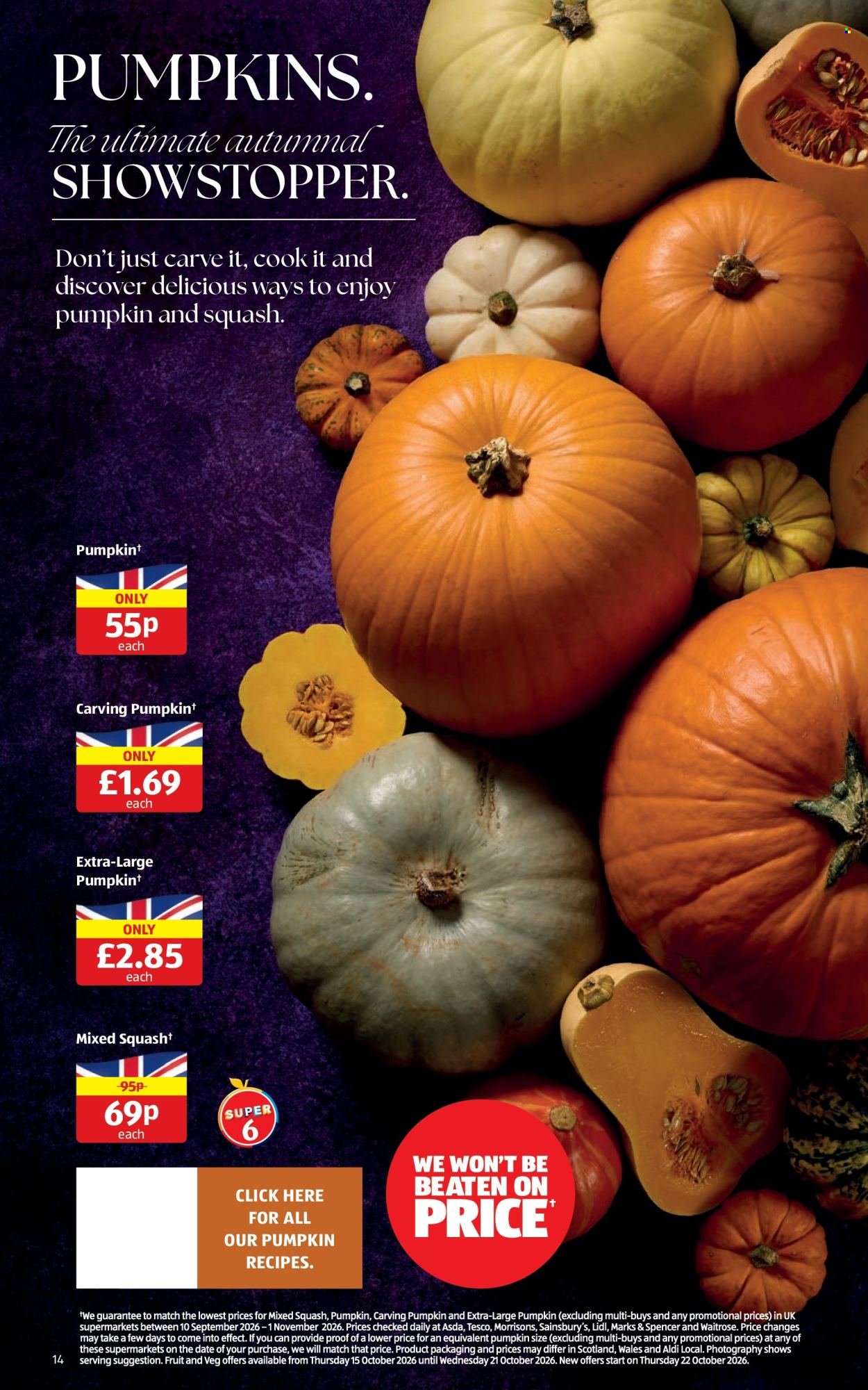 ALDI offer - From 15 Oct 2026