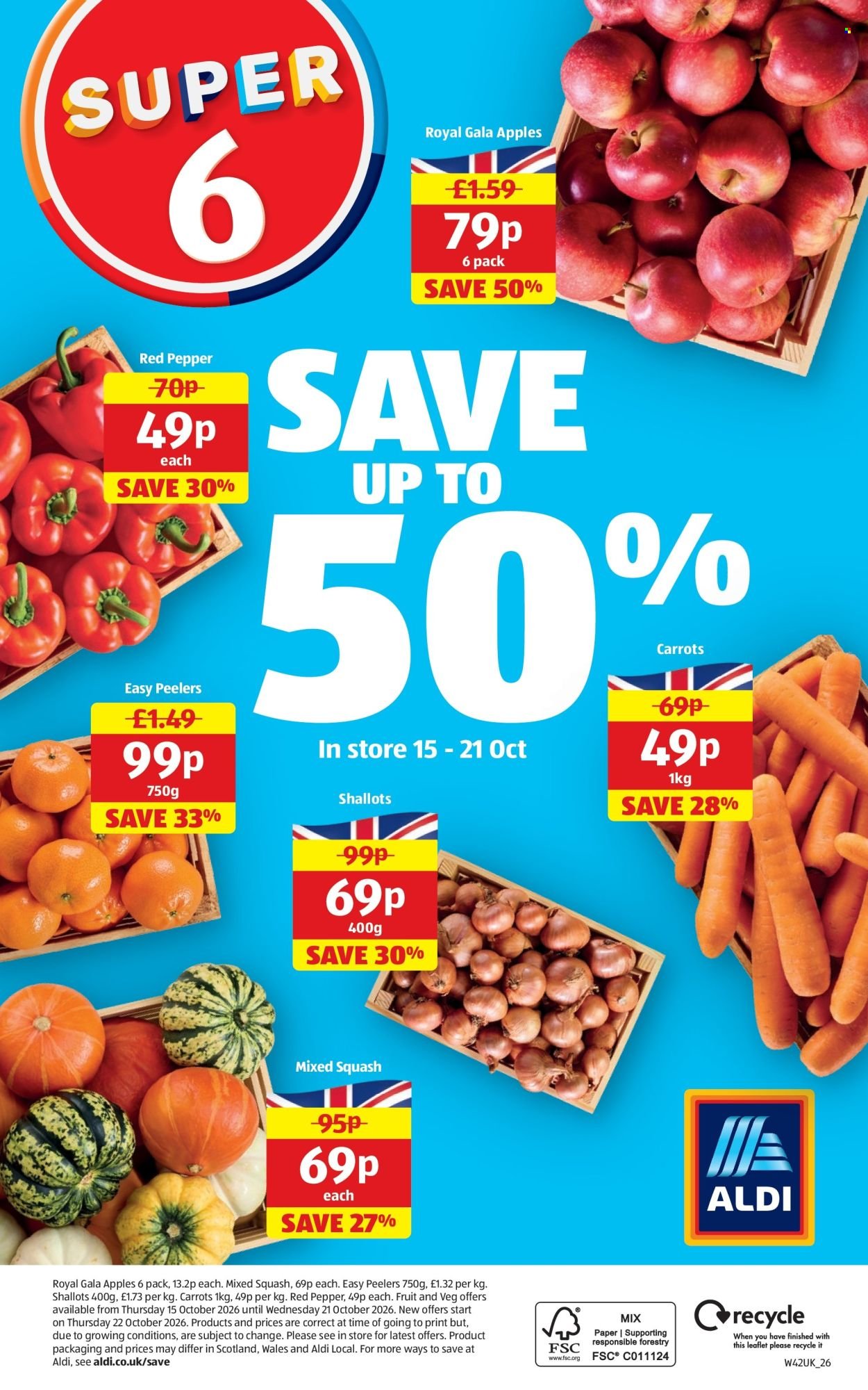 ALDI offer - From 15 Oct 2026