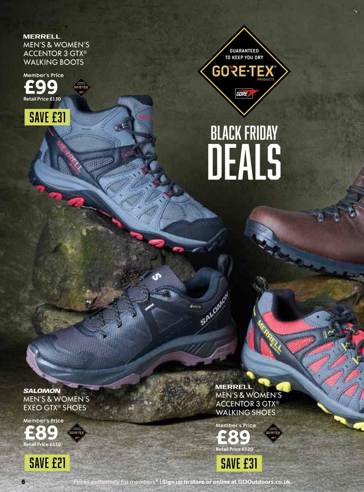 GO OUTDOORS offer - From 18 Nov 2025 (2025-11-18 - 2025-12-01) | 6