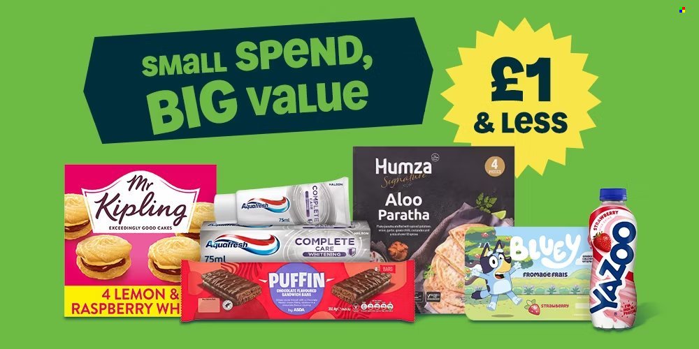 ASDA offer - September 2026