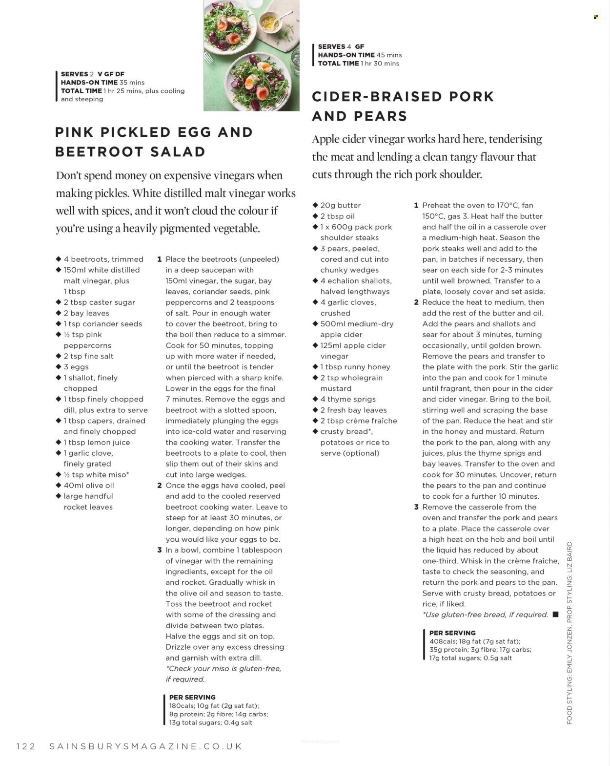 SAINSBURY'S offer - Magazine (2026-03-01 - 2026-03-31) | 122