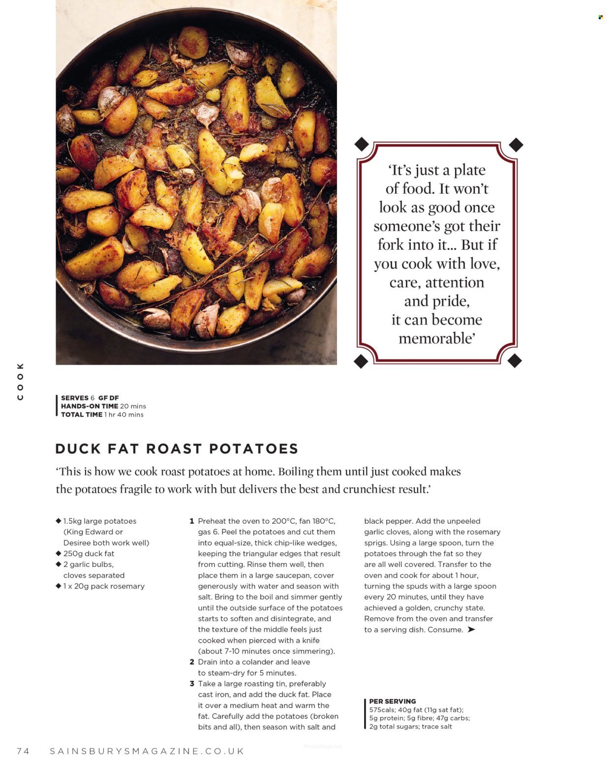 SAINSBURY'S offer - Magazine (2026-03-01 - 2026-03-31) | 74