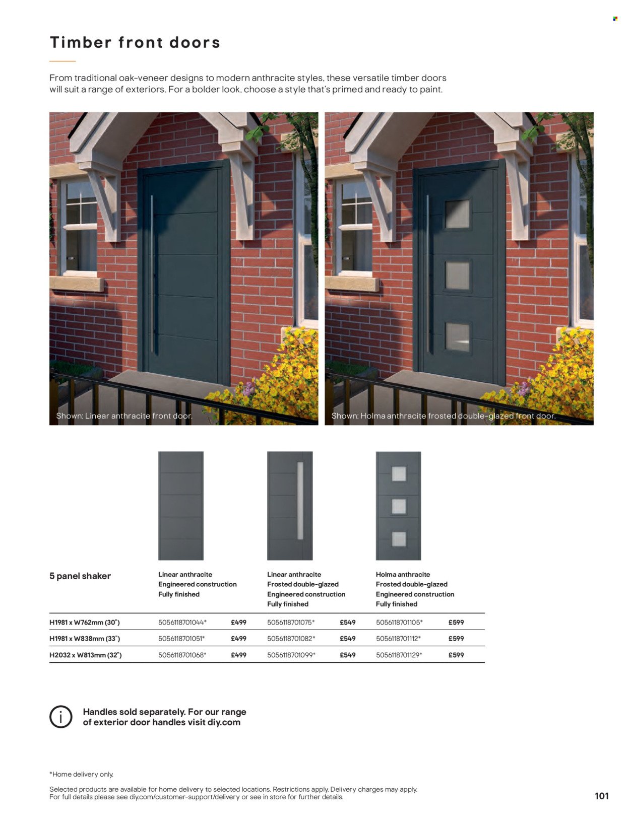 B&Q offer - Doors, windows & interiors (2025-07-15) | 101