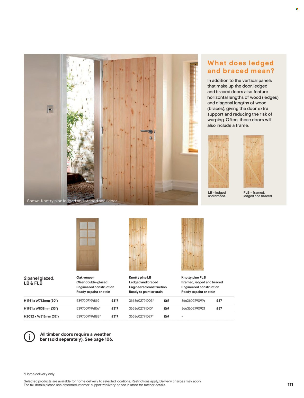 B&Q offer - Doors, windows & interiors (2025-07-15) | 111