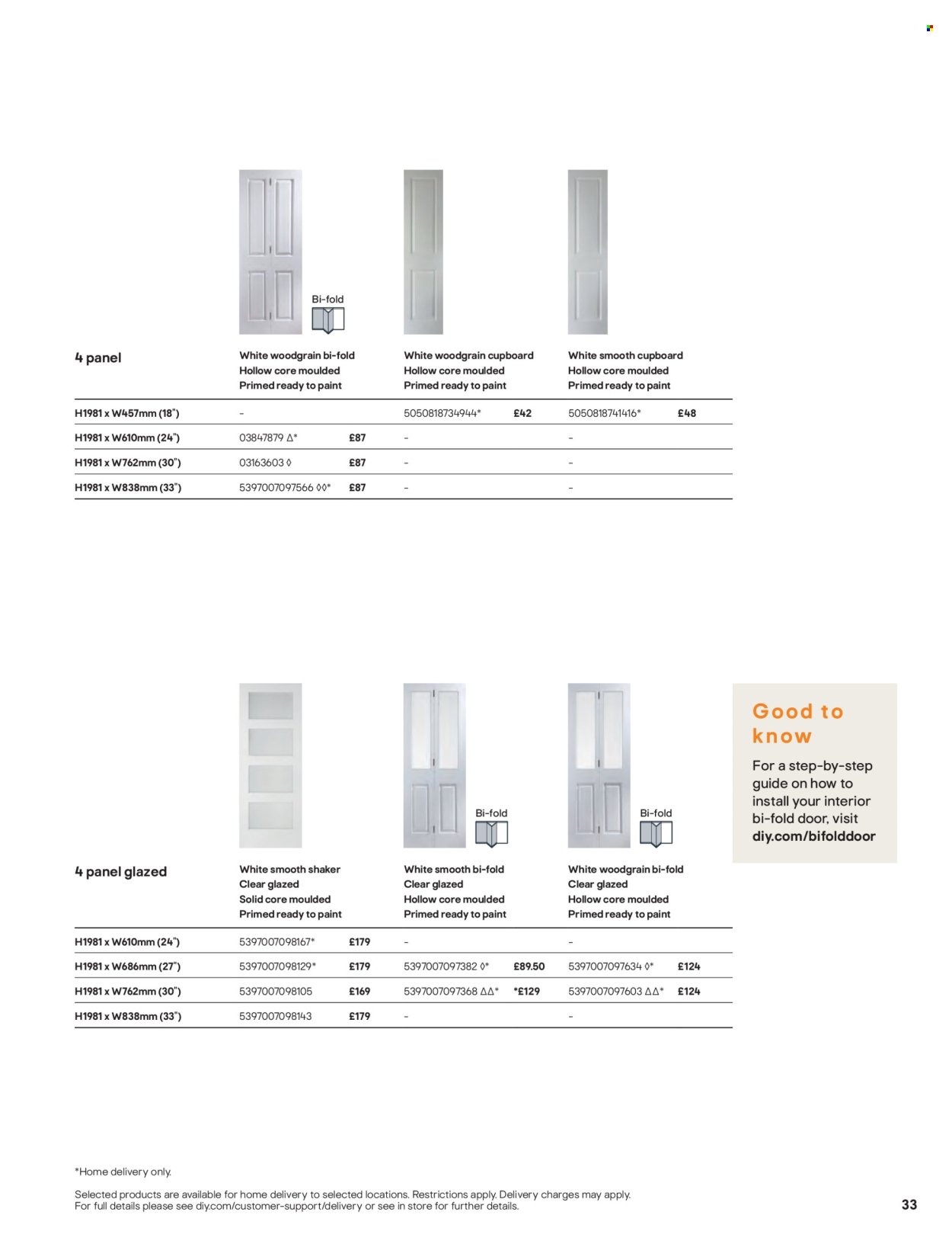 B&Q offer - Doors, windows & interiors (2025-07-15) | 33