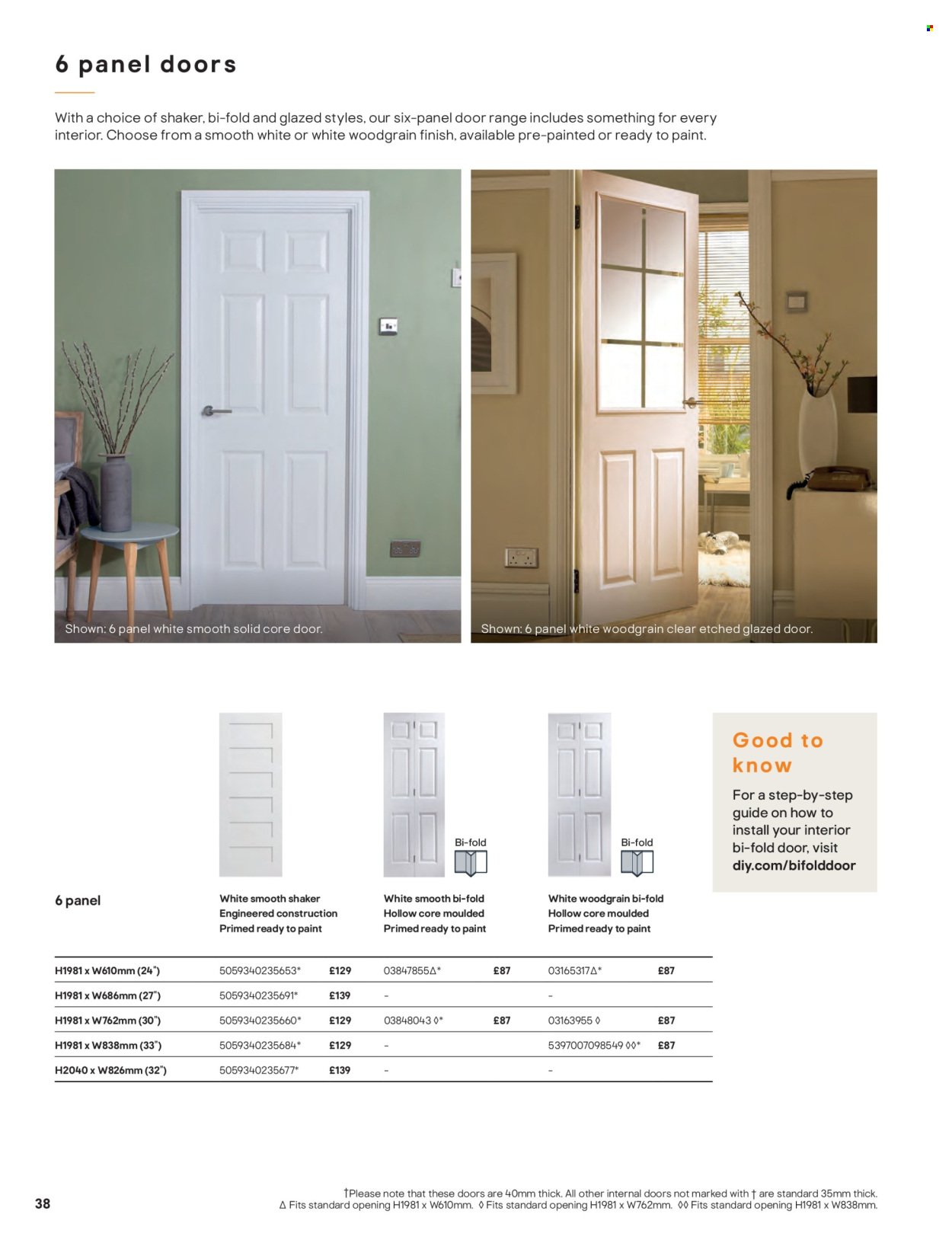 B&Q offer - Doors, windows & interiors (2025-07-15) | 38