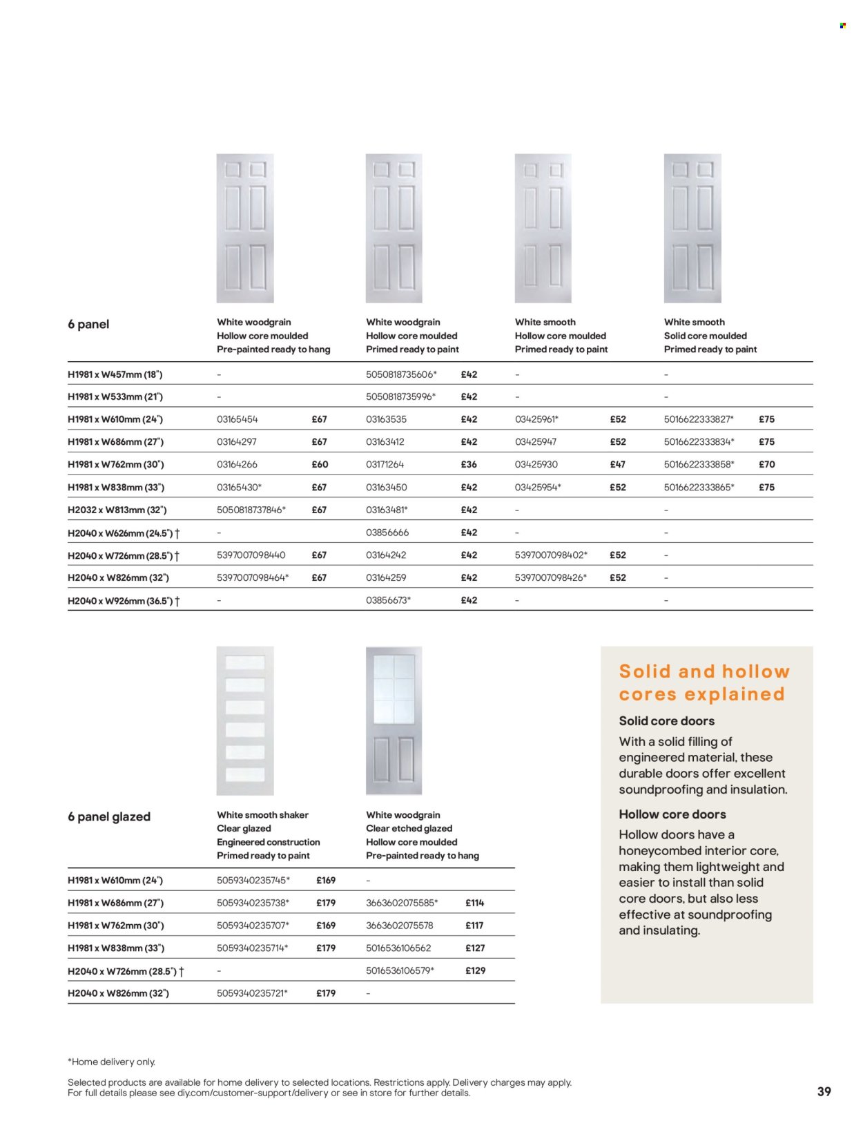 B&Q offer - Doors, windows & interiors (2025-07-15) | 39