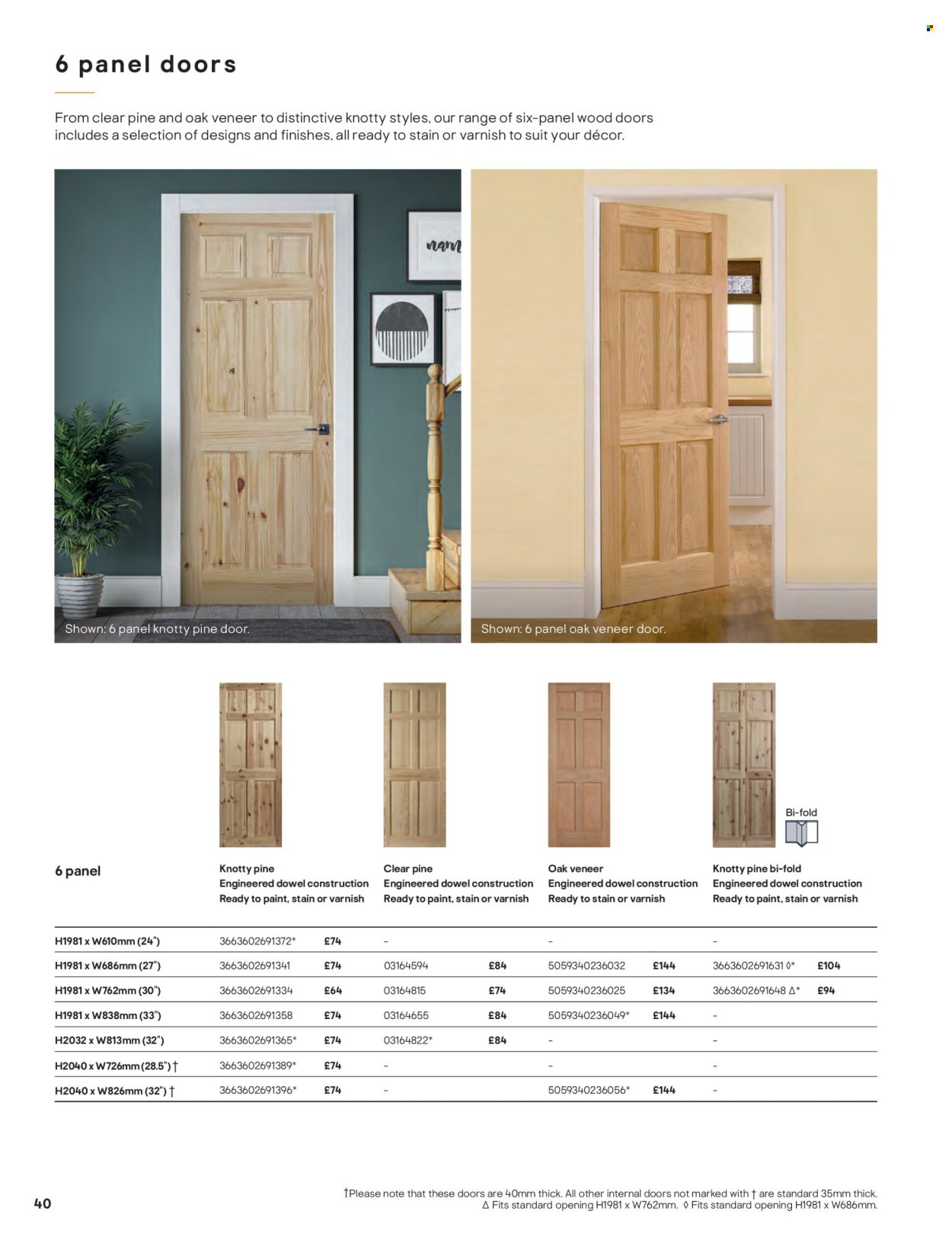 B&Q offer - Doors, windows & interiors (2025-07-15) | 40