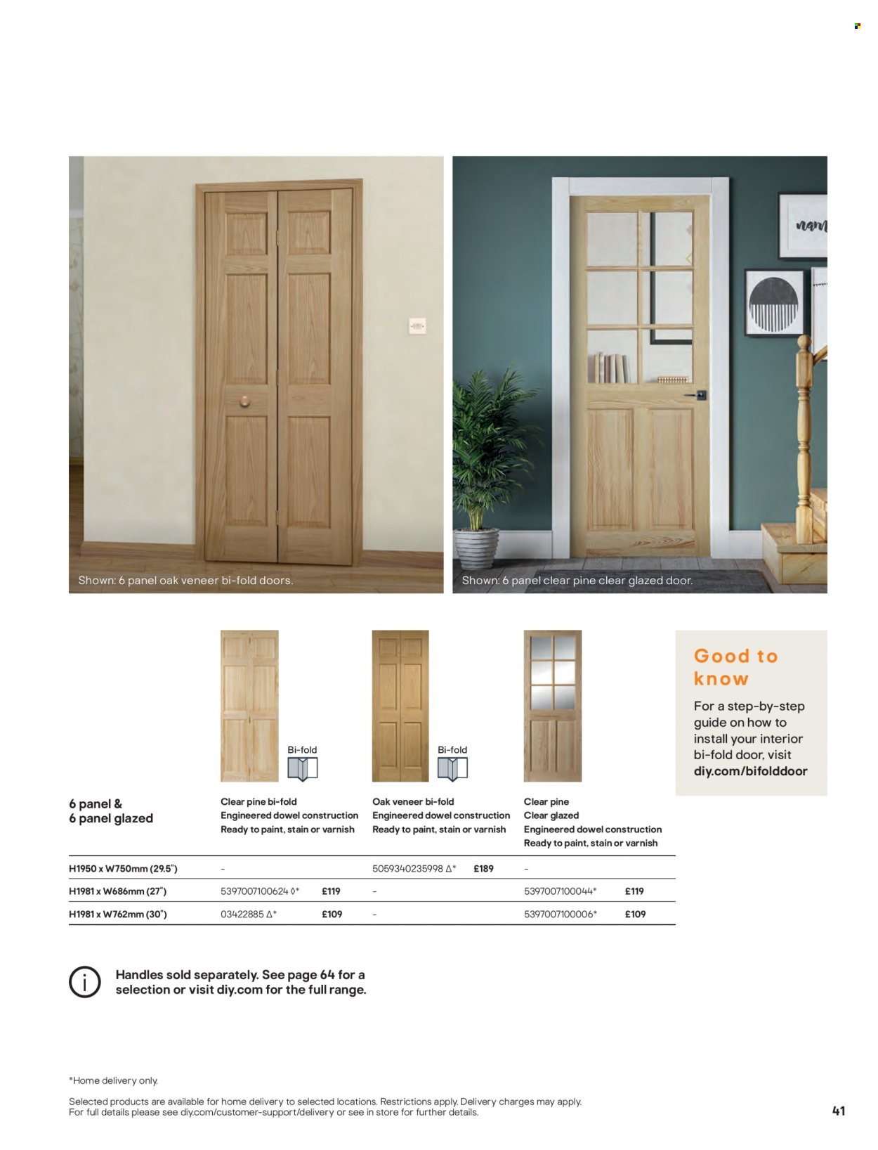B&Q offer - Doors, windows & interiors (2025-07-15) | 41