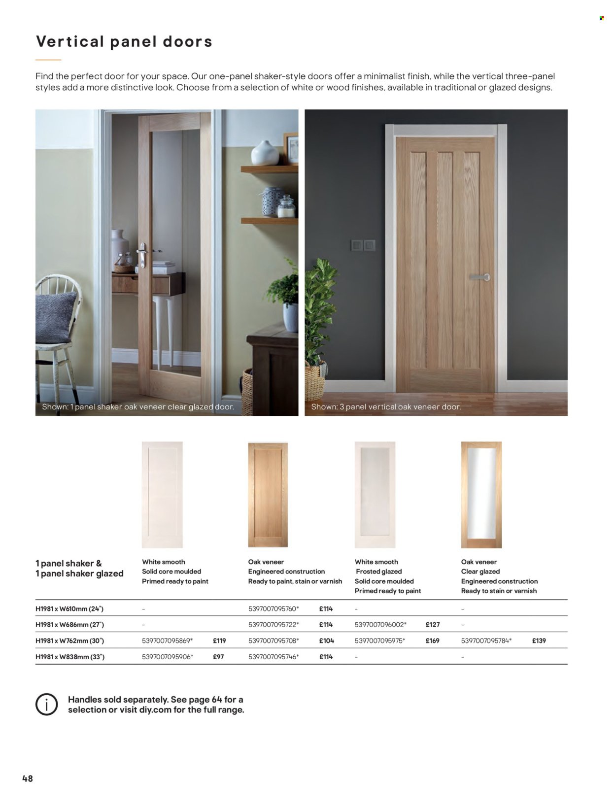 B&Q offer - Doors, windows & interiors (2025-07-15) | 48