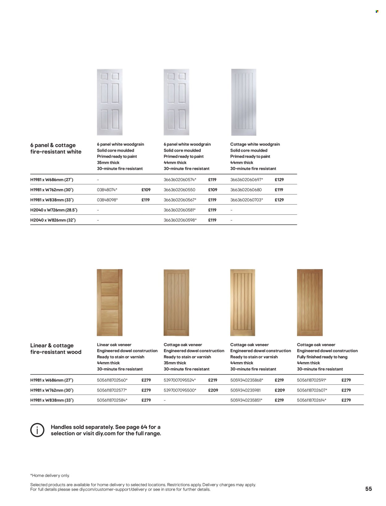 B&Q offer - Doors, windows & interiors (2025-07-15) | 55