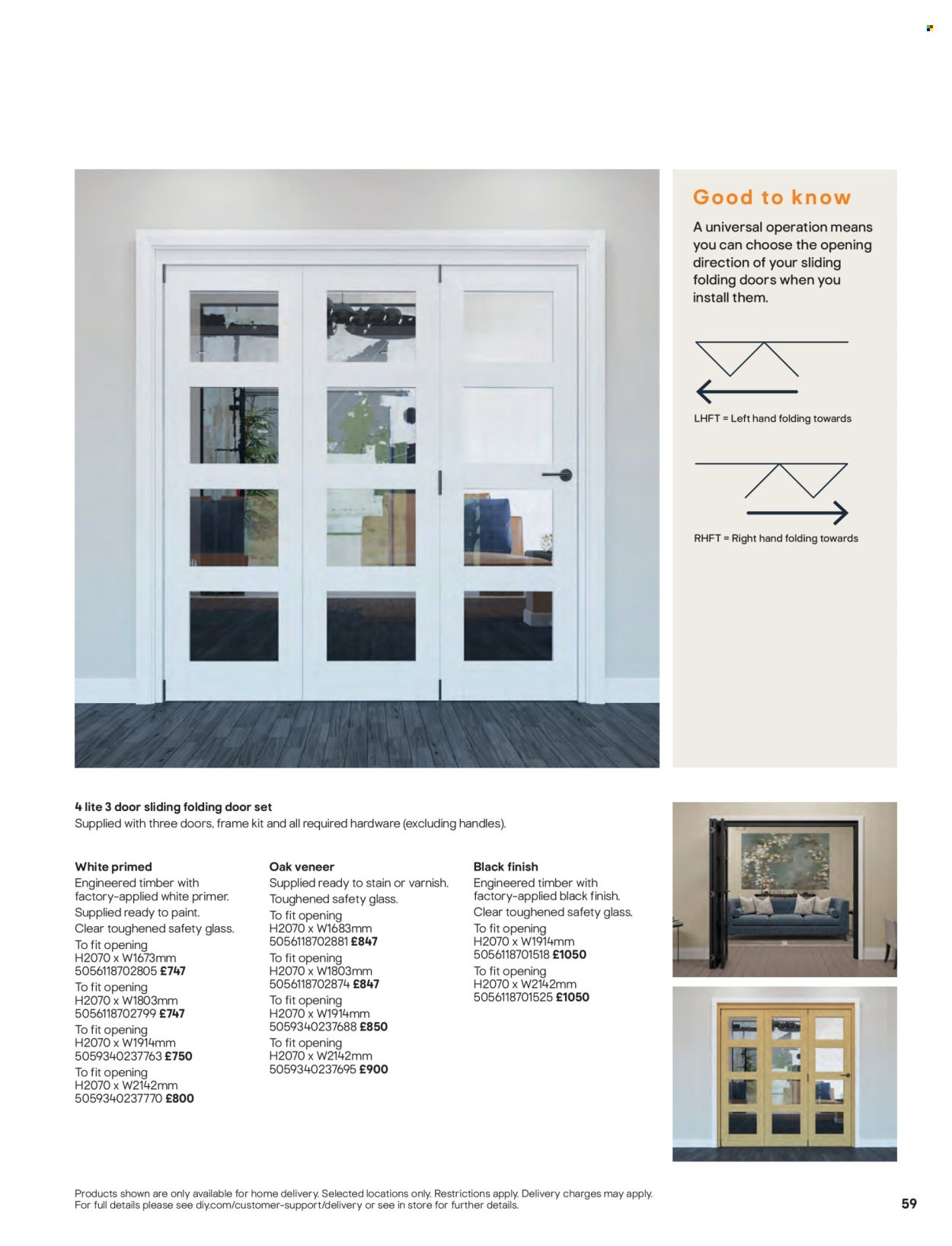 B&Q offer - Doors, windows & interiors (2025-07-15) | 59