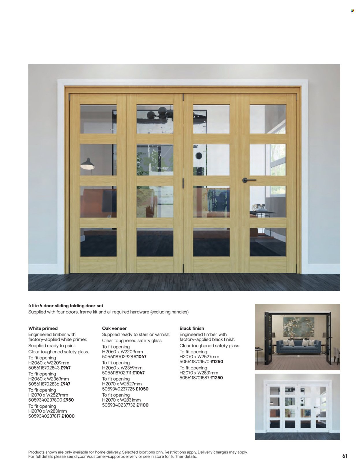 B&Q offer - Doors, windows & interiors (2025-07-15) | 61