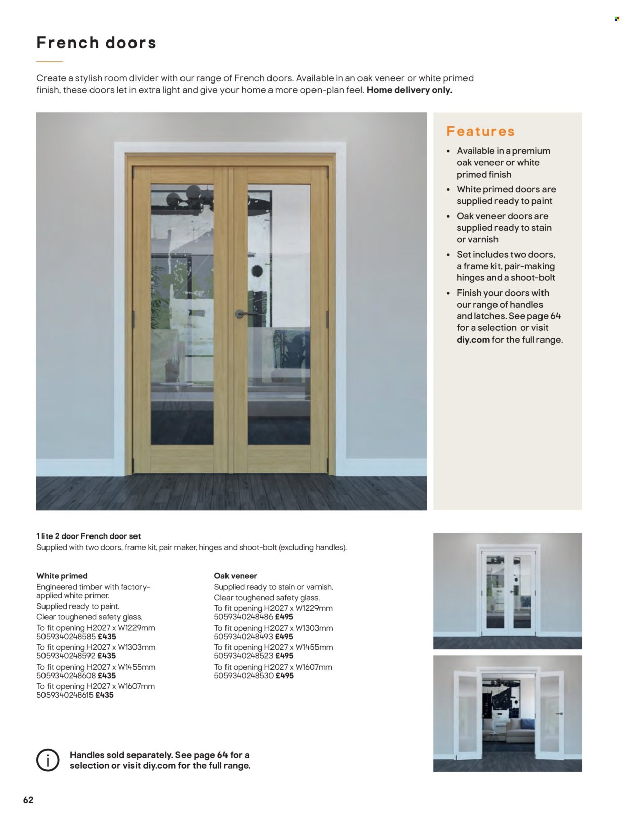 B&Q offer - Doors, windows & interiors (2025-07-15) | 62
