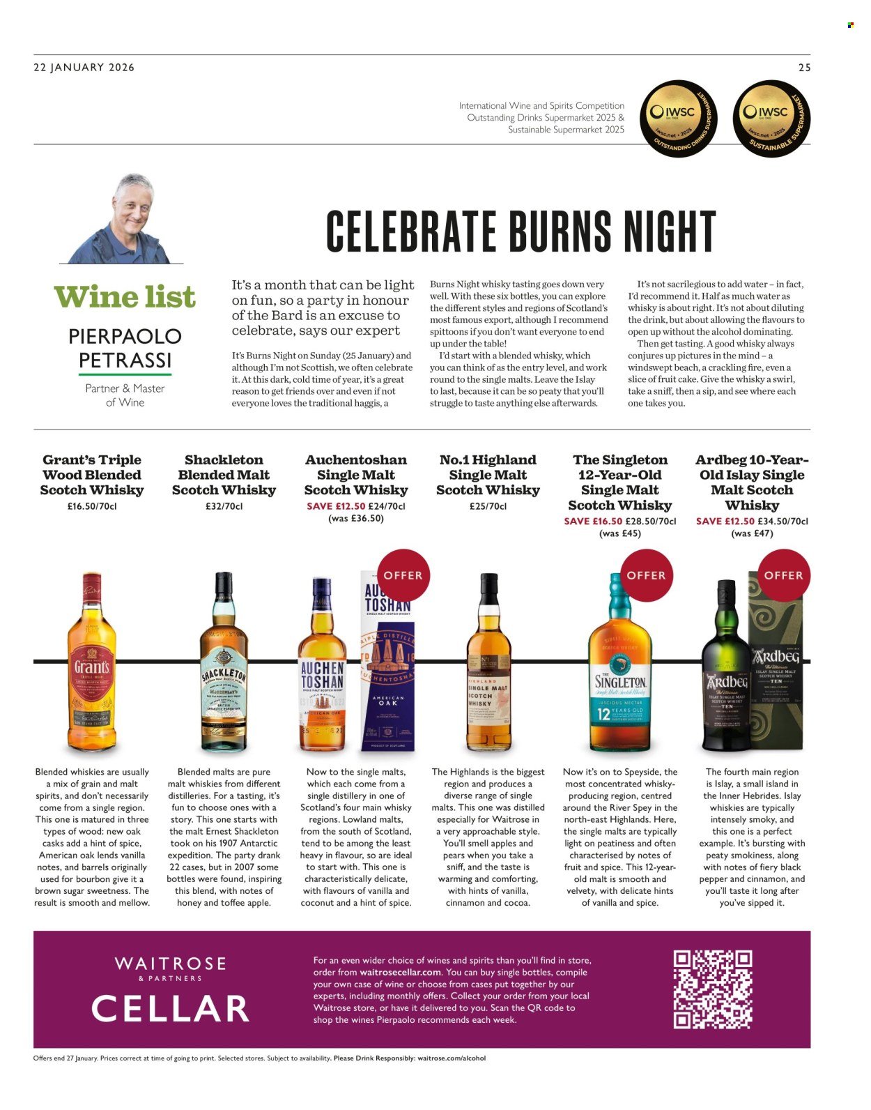 WAITROSE offer - Weekend (2026-01-22) | 25