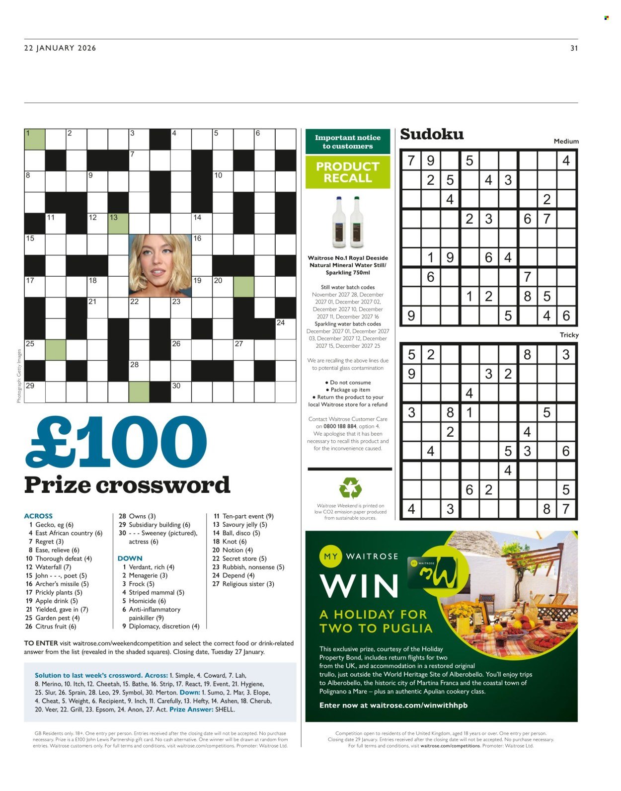 WAITROSE offer - Weekend (2026-01-22) | 31